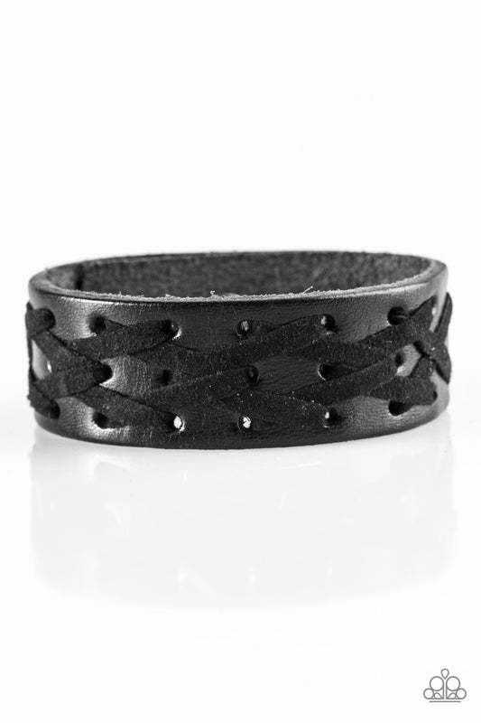 Banded Together - black - Paparazzi bracelet