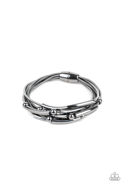 Basic Magnetics - black - Paparazzi bracelet