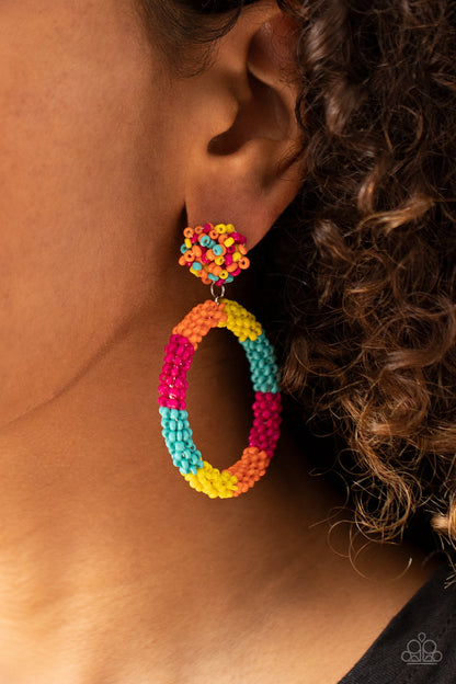 Be All You Can BEAD - multi - Paparazzi earrings