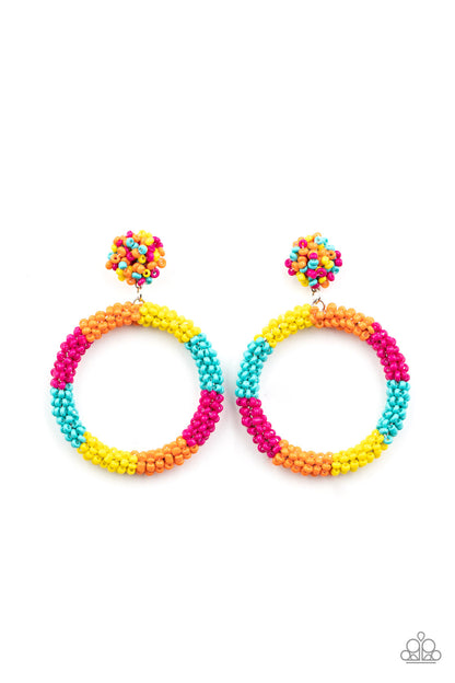 Be All You Can BEAD - multi - Paparazzi earrings