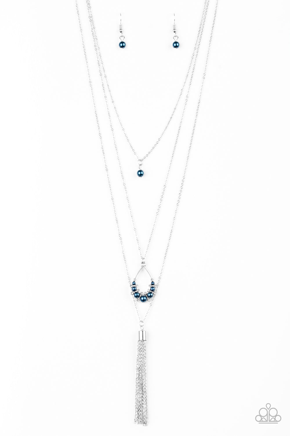 Be Fancy - blue - Paparazzi necklace