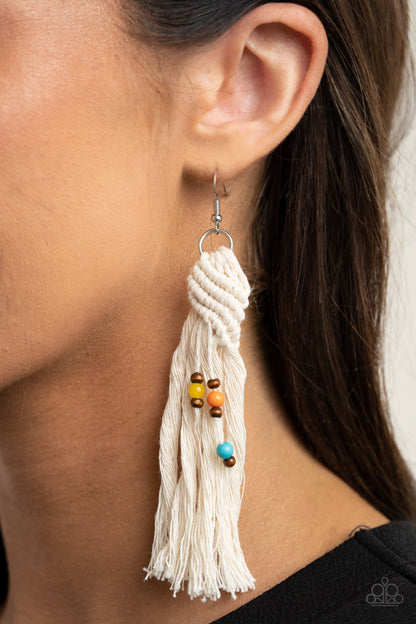 Beach Bash - multi - Paparazzi earrings