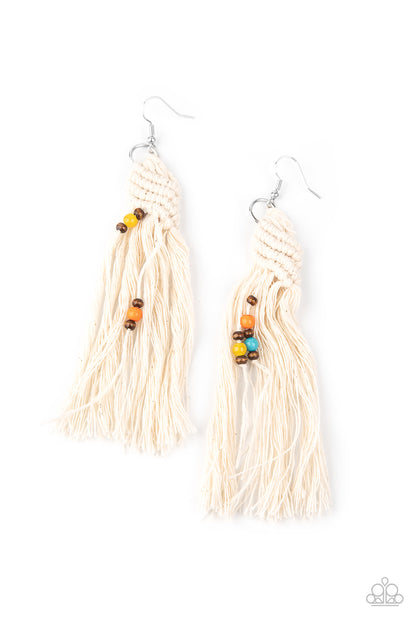 Beach Bash - multi - Paparazzi earrings