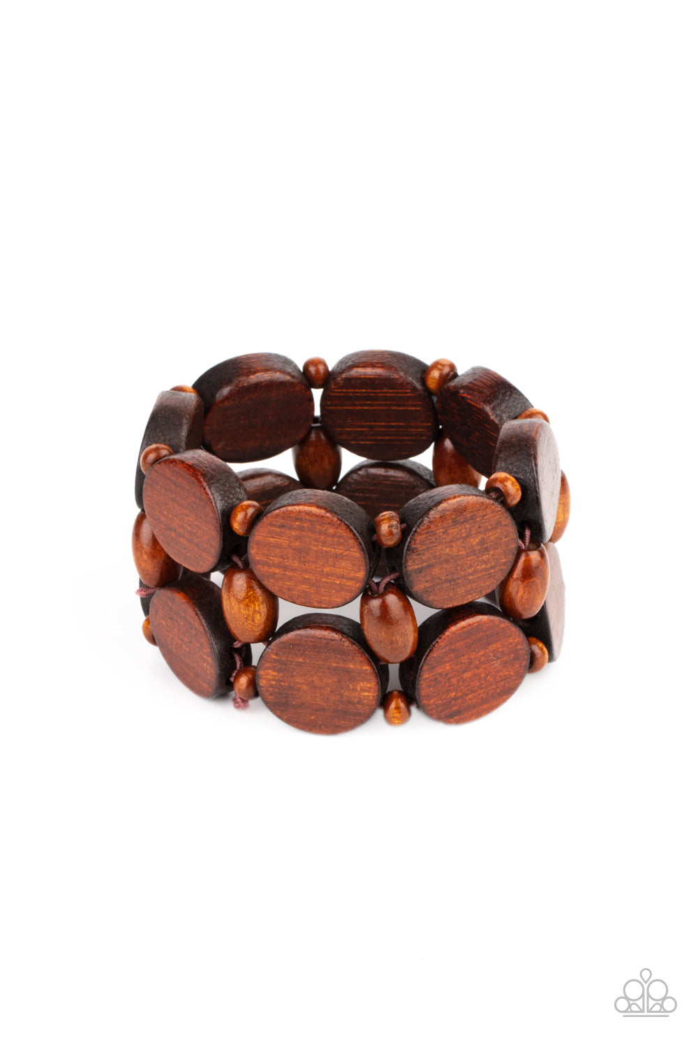 Beach Bravado - brown - Paparazzi bracelet