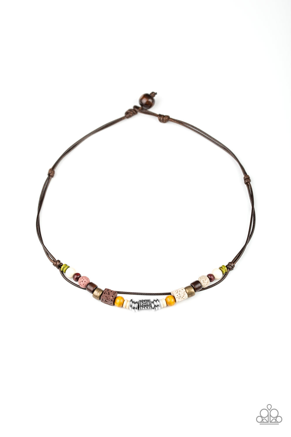 Beach Quest - multi - Paparazzi MENS necklace