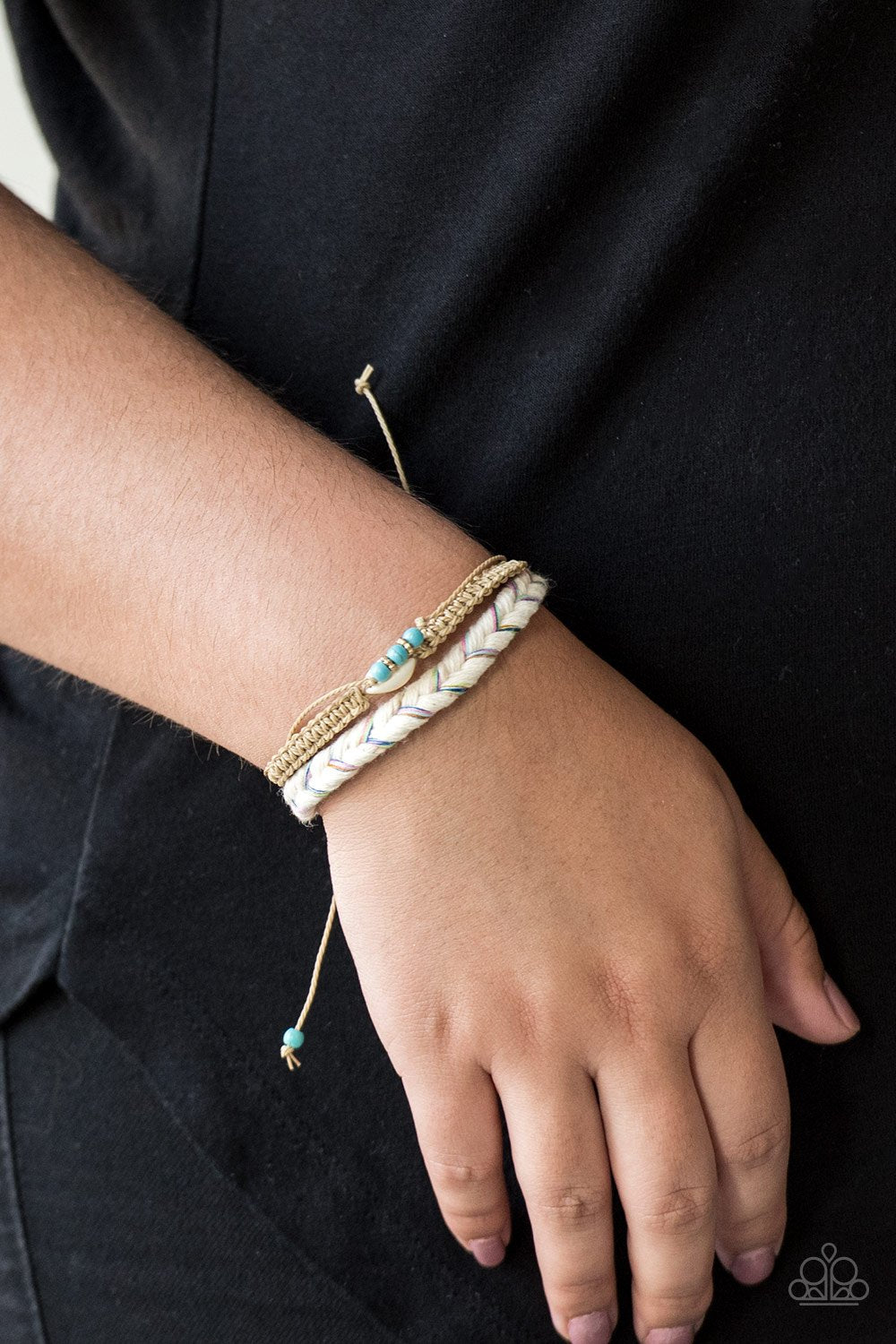 Beachside Bungalow - brown - Paparazzi bracelet