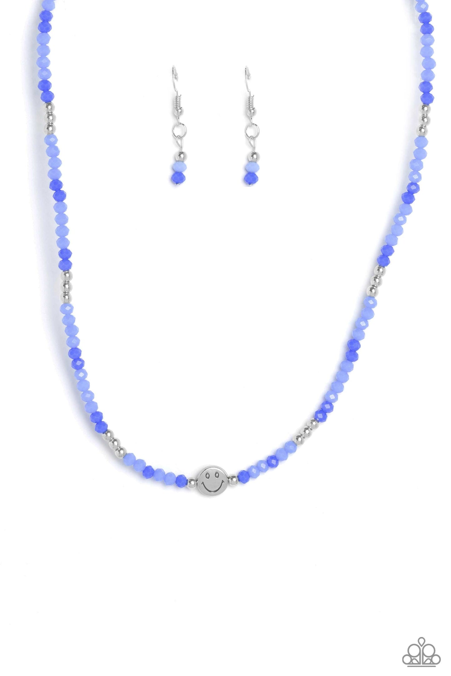 Beaming Bling - blue - Paparazzi necklace