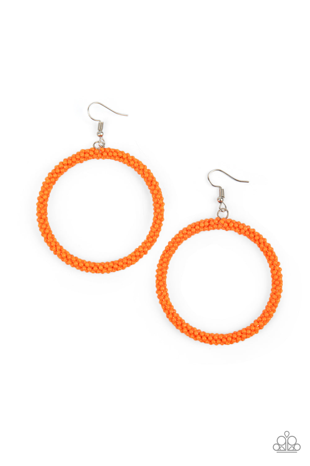 Beauty and the BEACH - orange - Paparazzi earrings