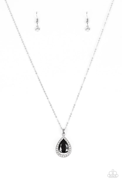 Because I'm Queen - black - Paparazzi necklace