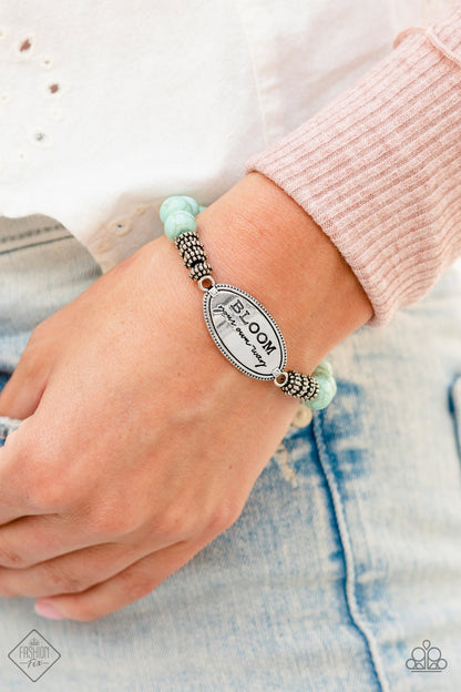 Bedouin Bloom - blue - Paparazzi bracelet