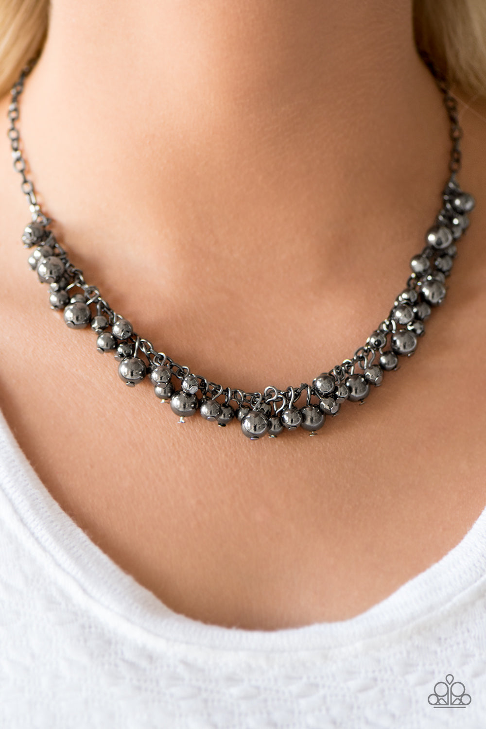 Belle of the Ball - black - Paparazzi necklace