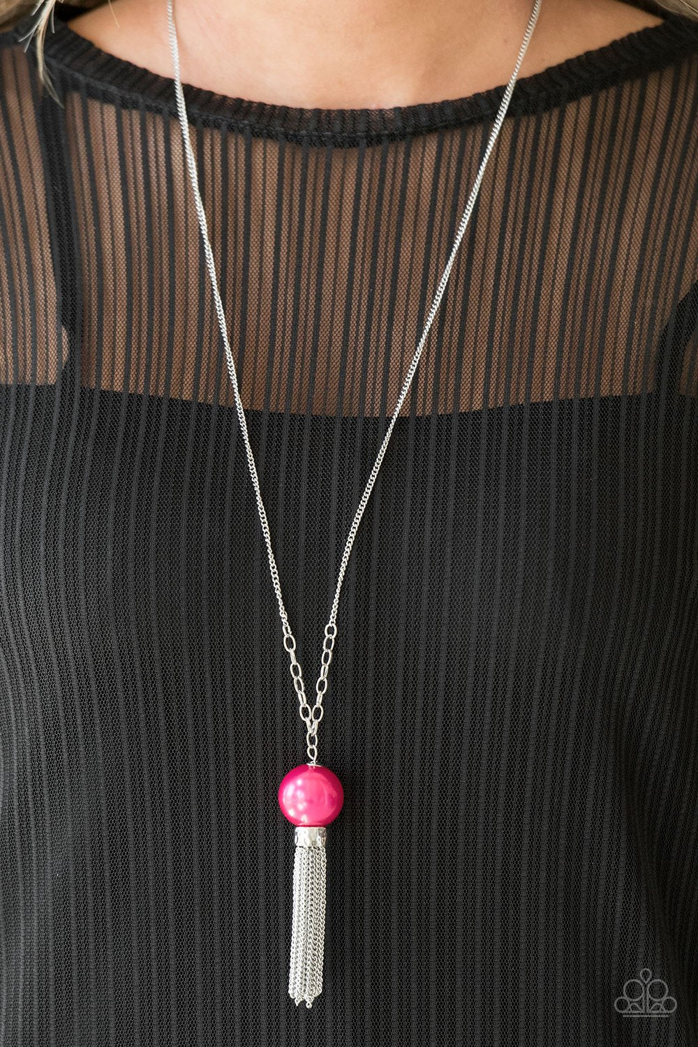 Belle of the Ballroom-pink-Paparazzi necklace