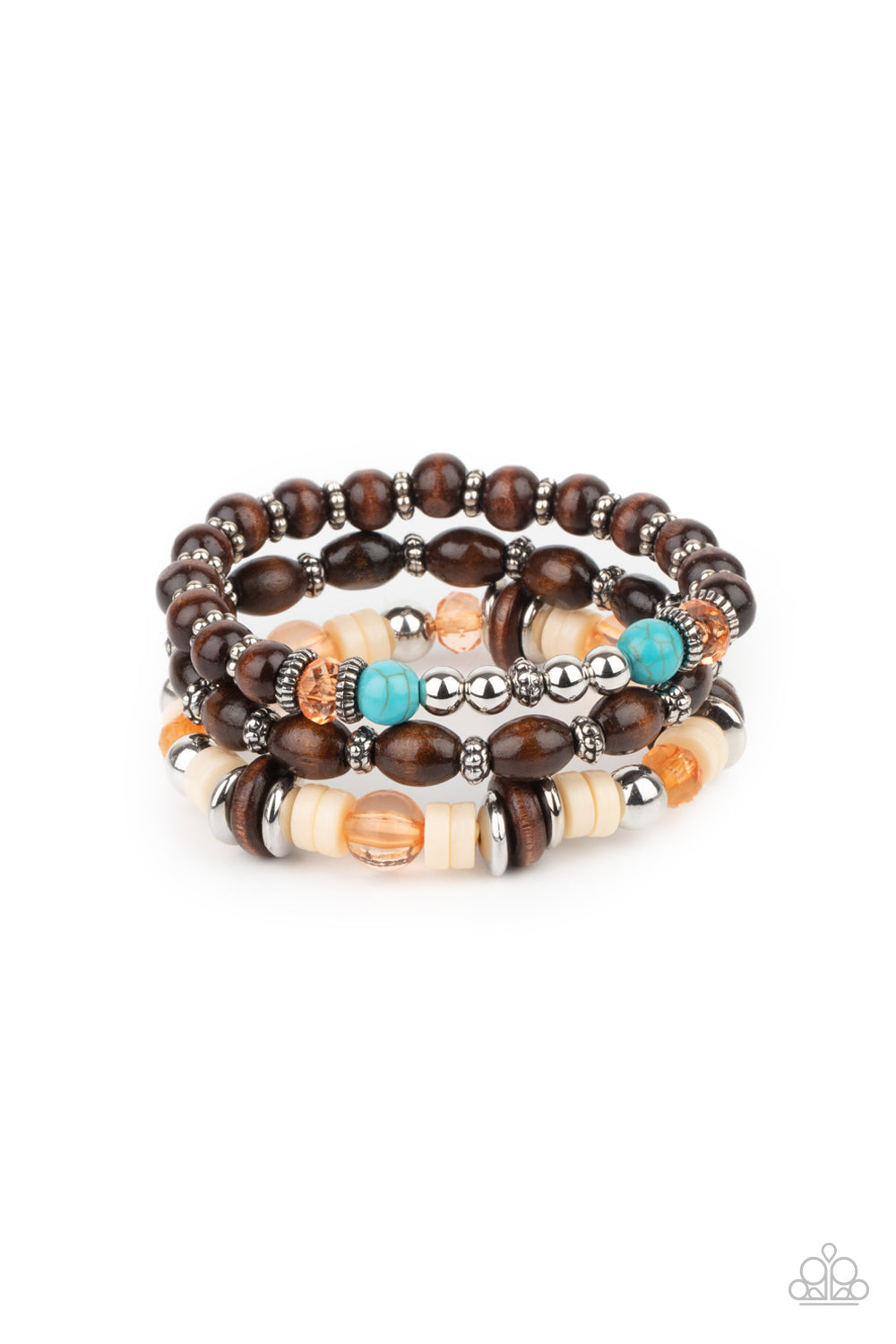 Belongs In The Wild - orange - Paparazzi bracelet