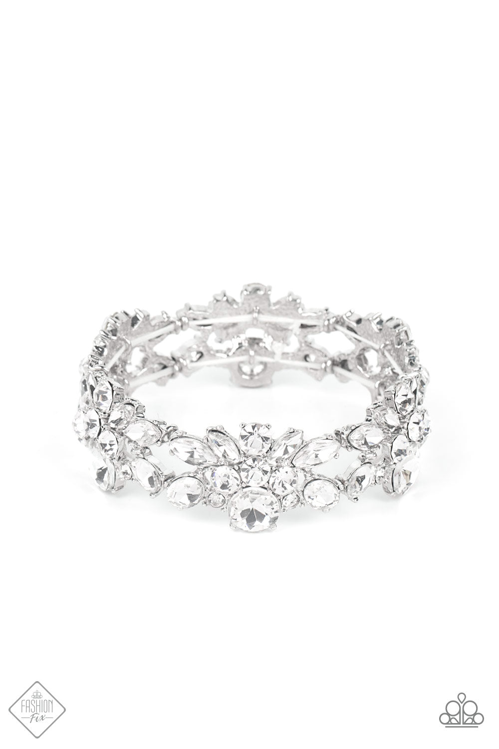 Beloved Bling - white - Paparazzi bracelet