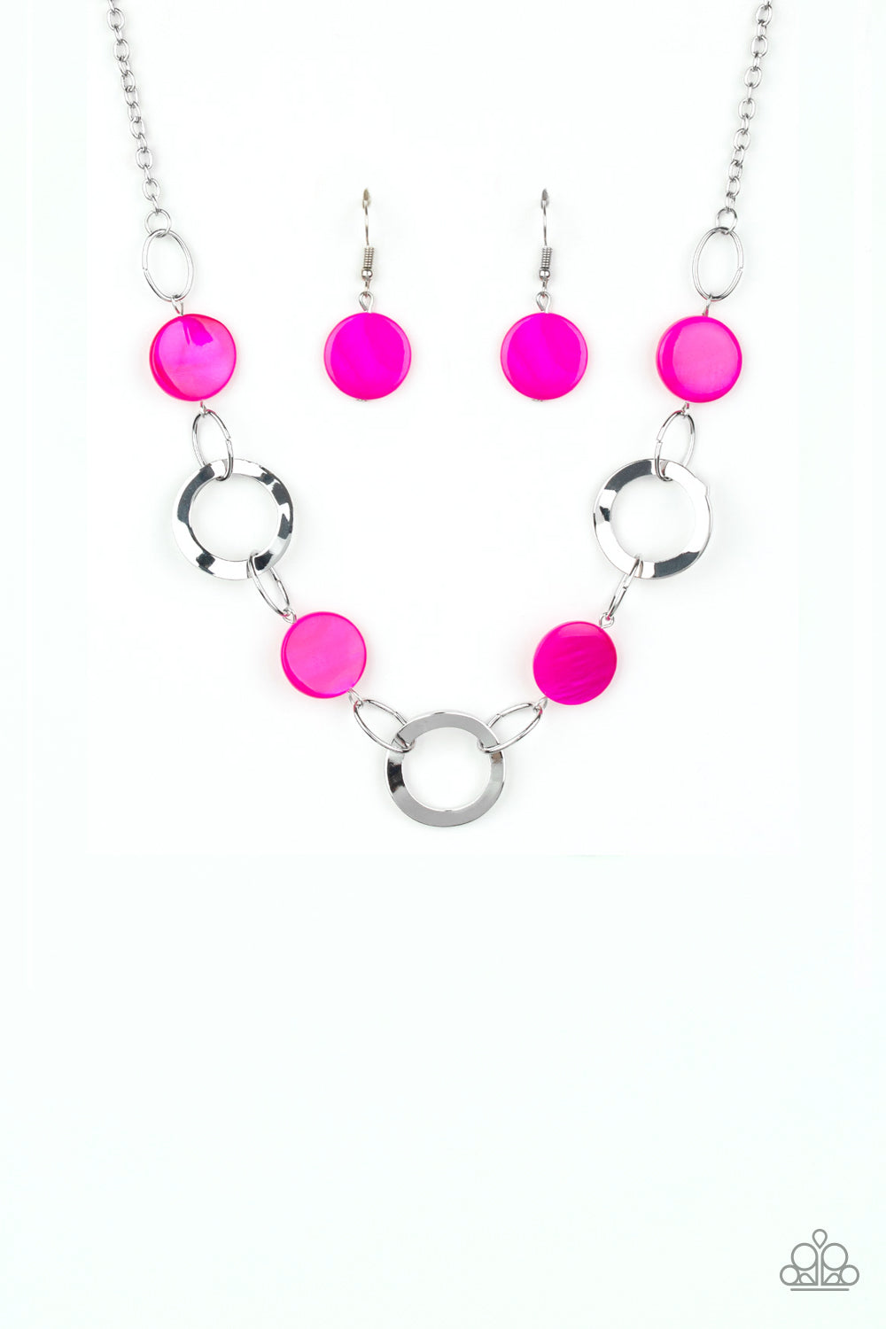 Bermuda Bliss - pink - Paparazzi necklace