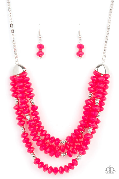 Best POSH-ible Taste - pink - Paparazzi necklace