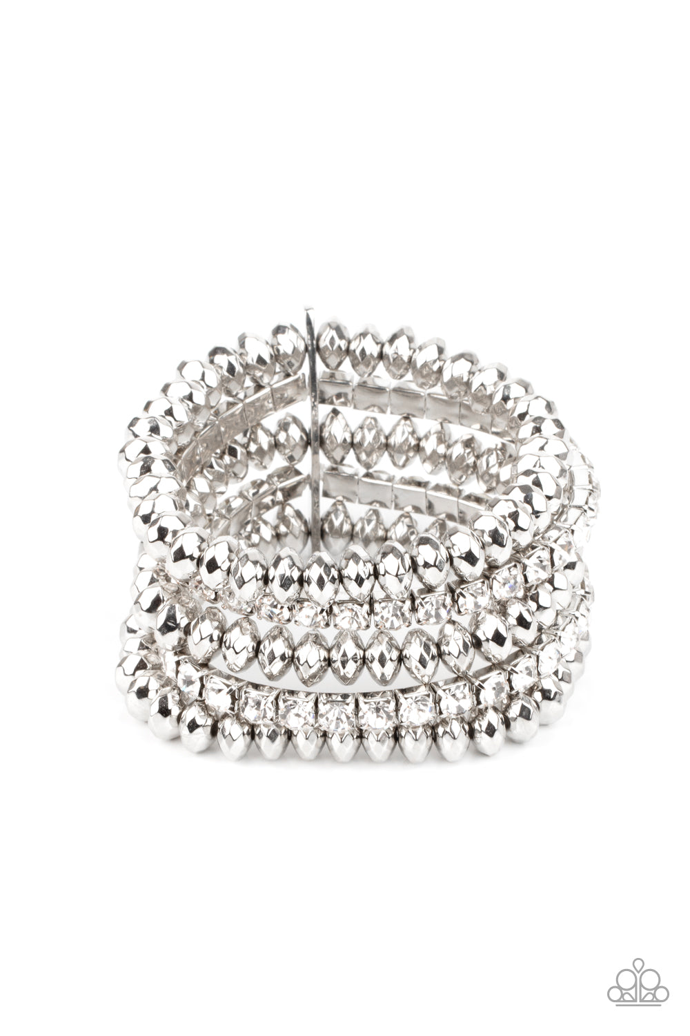 Best of LUXE - white - Paparazzi bracelet