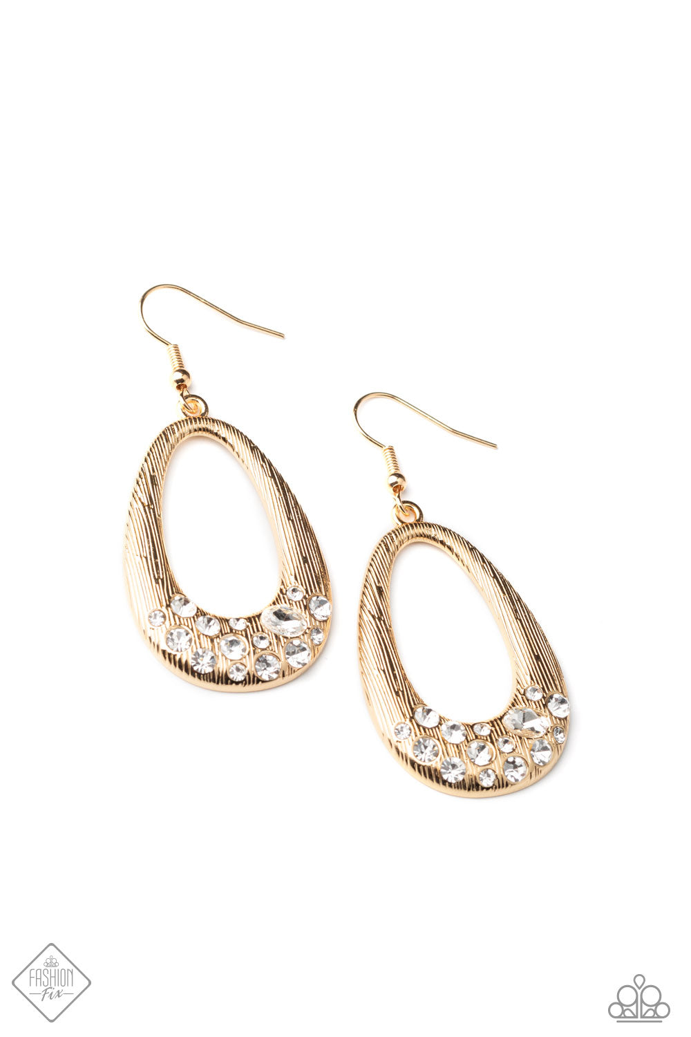 Better LUXE Next Time - gold - Paparazzi earrings