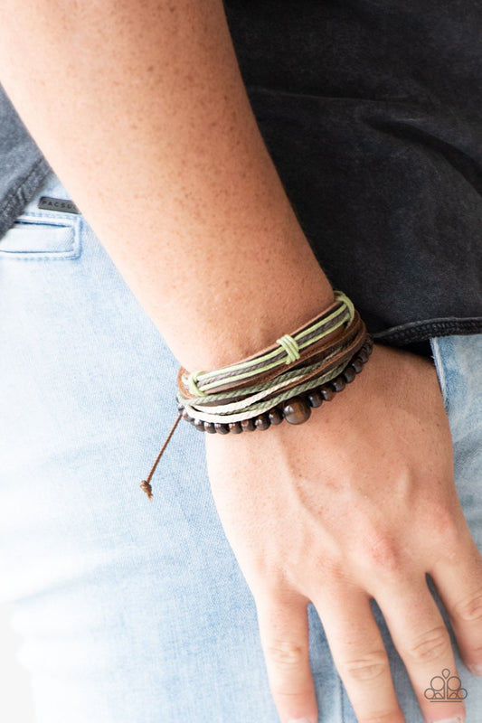 Better Nature-brown-Paparazzi bracelet