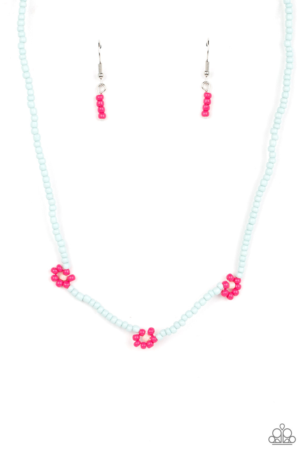 Bewitching Beading - pink - Paparazzi necklace