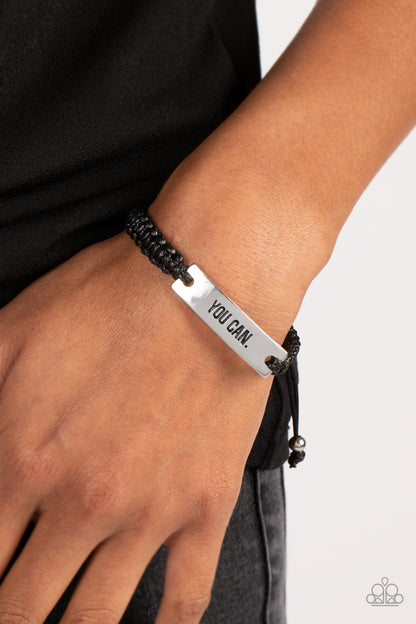 Beyond Belief - black - Paparazzi bracelet