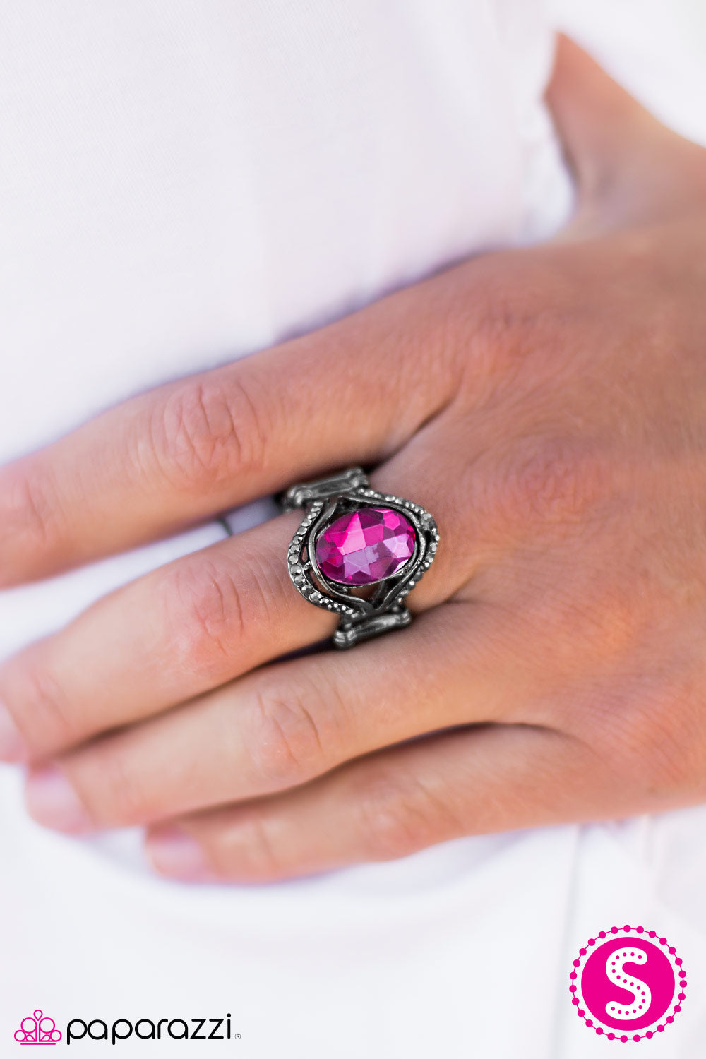 Big City Dreams - Pink - Paparazzi ring