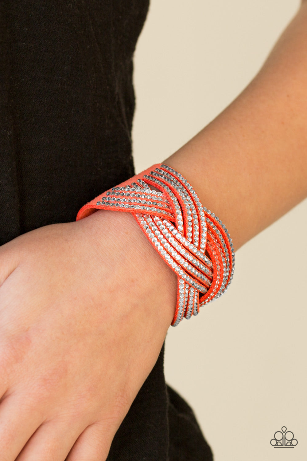 Big City Shimmer - orange - Paparazzi bracelet