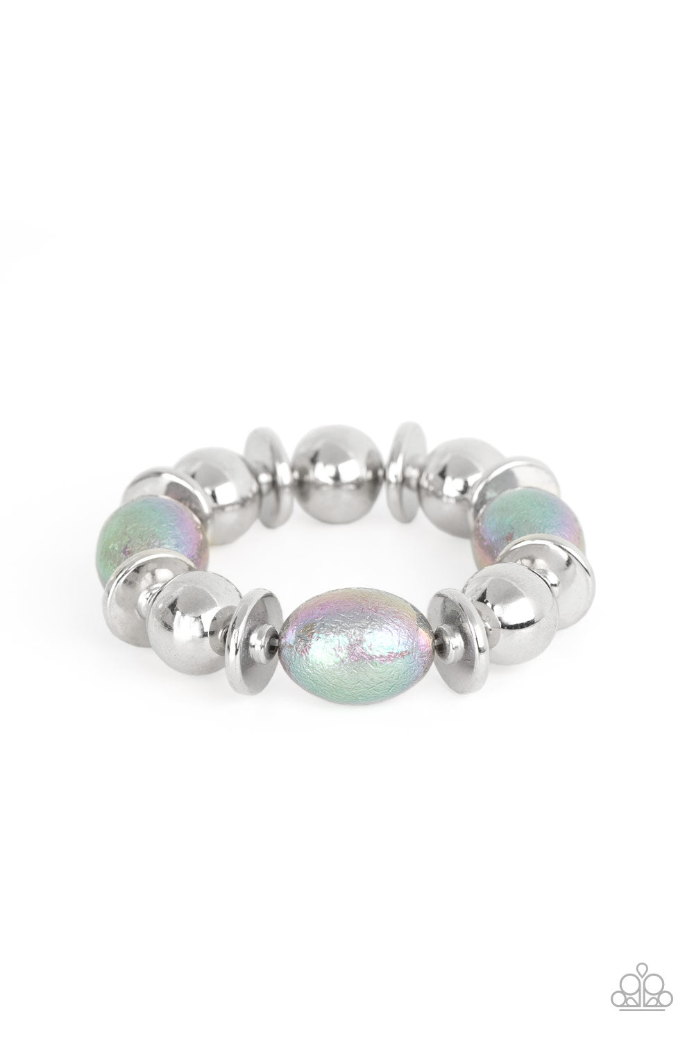 Big League Luster - silver - Paparazzi bracelet