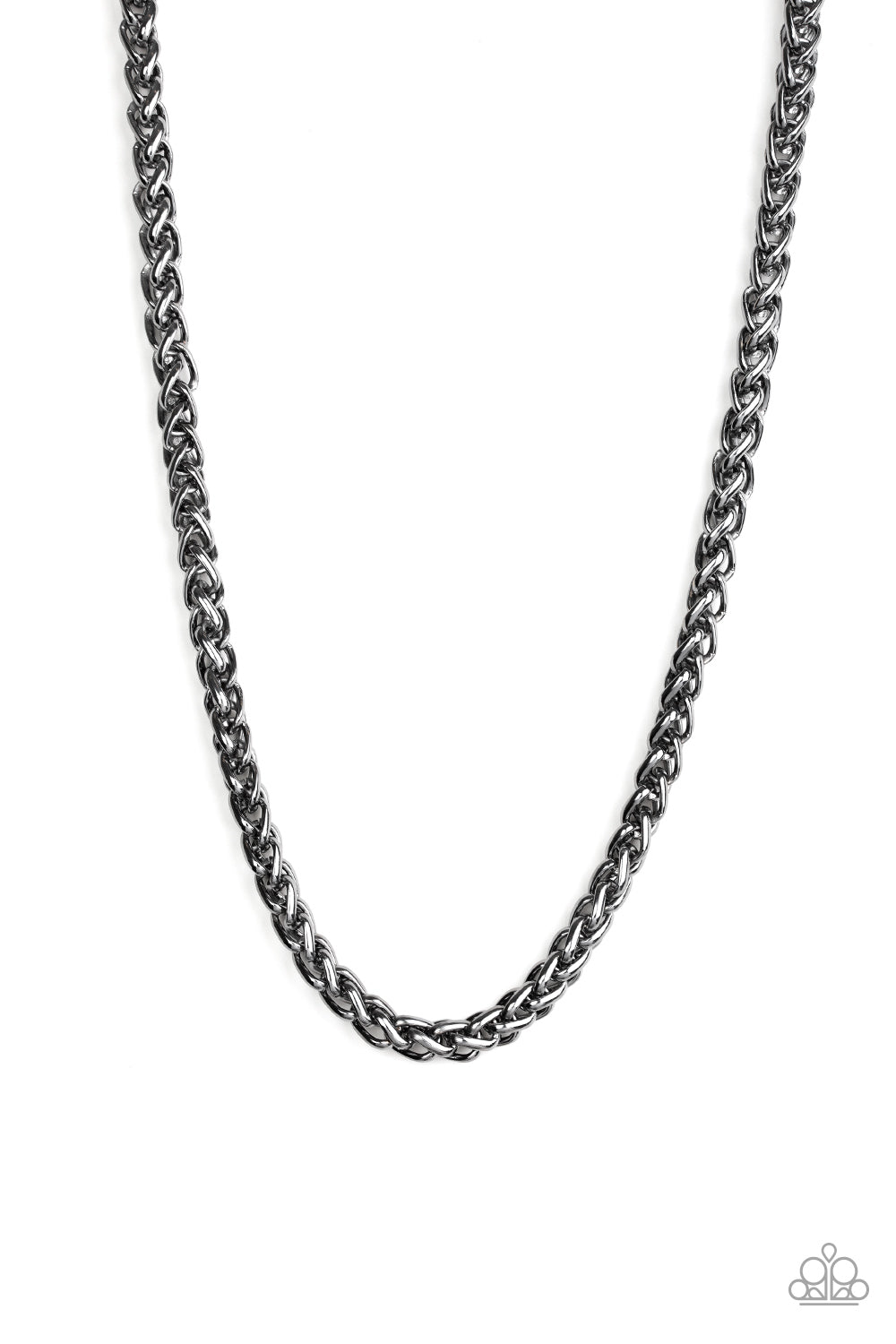 Big Talker - black - Paparazzi MENS necklace