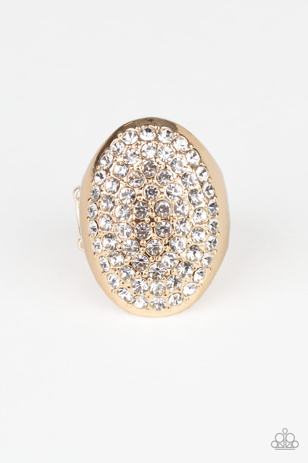 Bling Scene - gold - Paparazzi ring