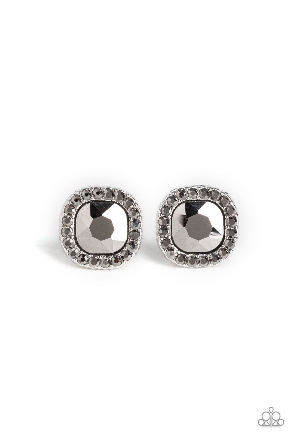 Bling Tastic! - silver - Paparazzi earrings