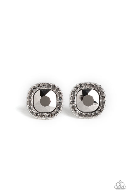 Bling Tastic! - silver - Paparazzi earrings