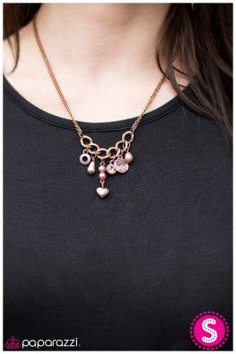 Blissful Thinking - Copper - Paparazzi necklace