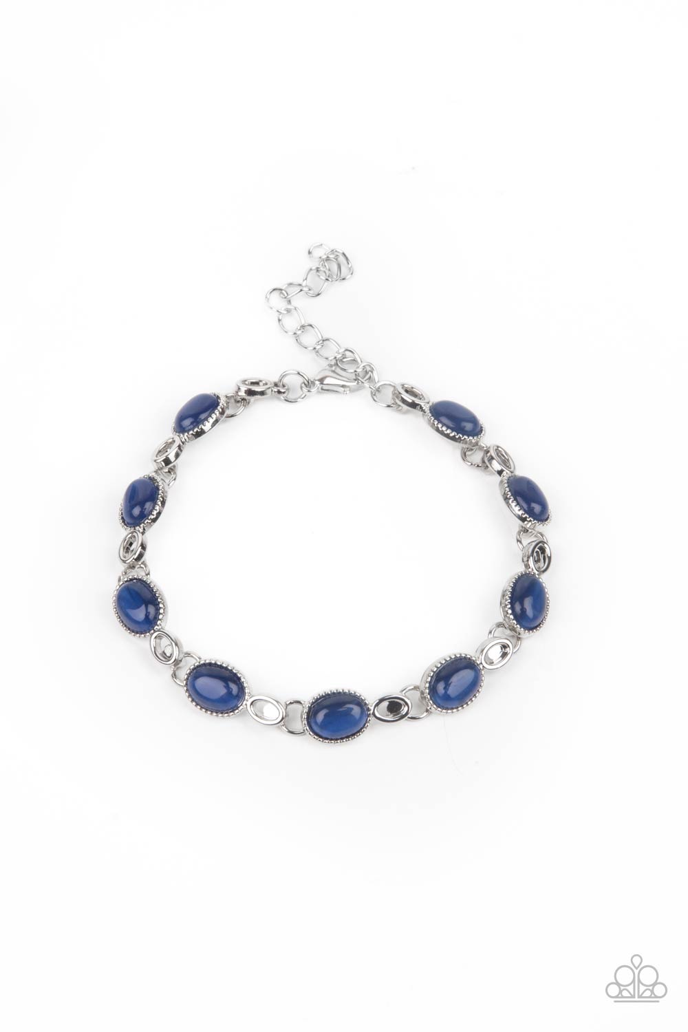 Blissfully Beaming - blue - Paparazzi bracelet