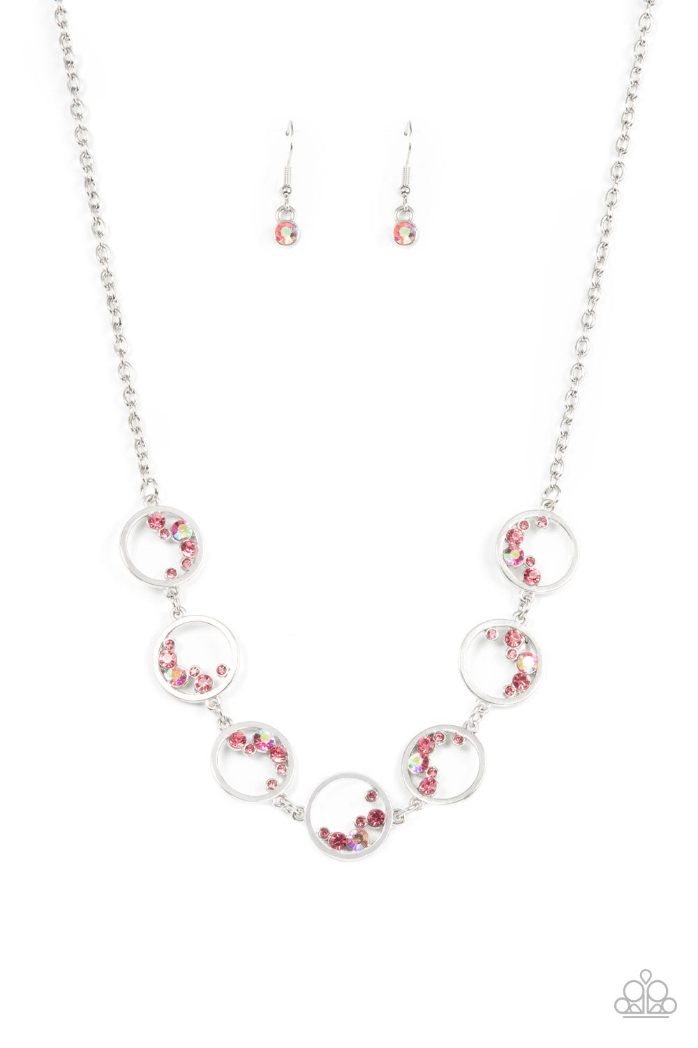 Blissfully Bubbly - pink - Paparazzi necklace