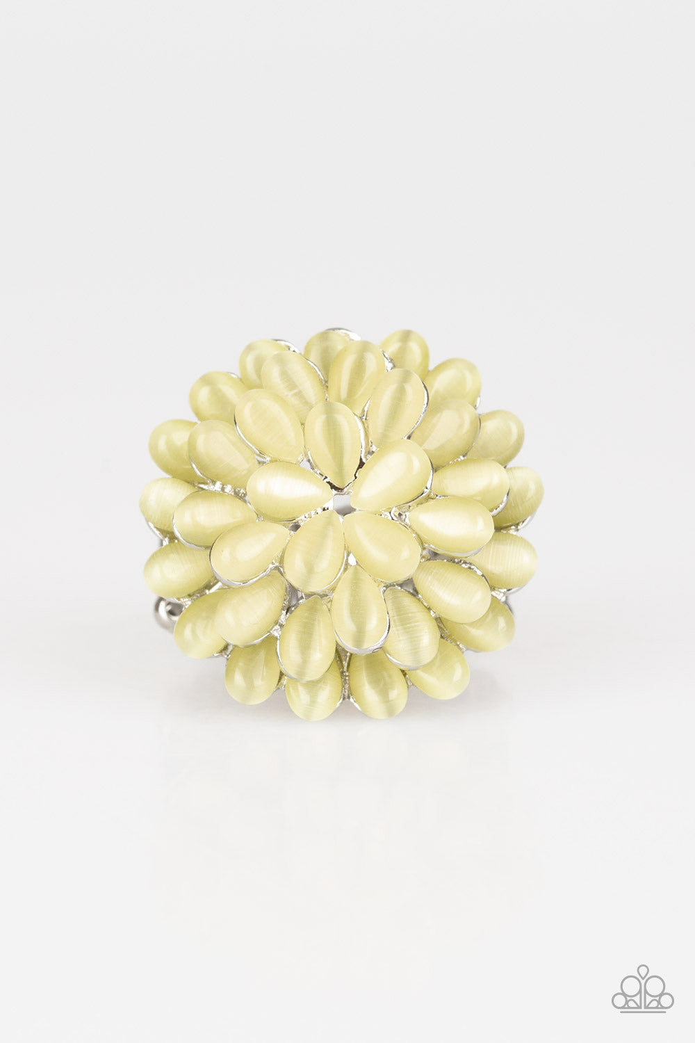 Bloomin Bloomer - yellow - Paparazzi ring