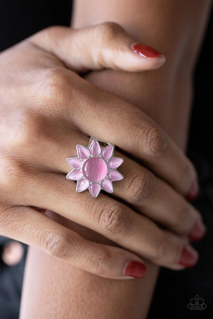 Blossoming Sunbeams - pink - Paparazzi ring