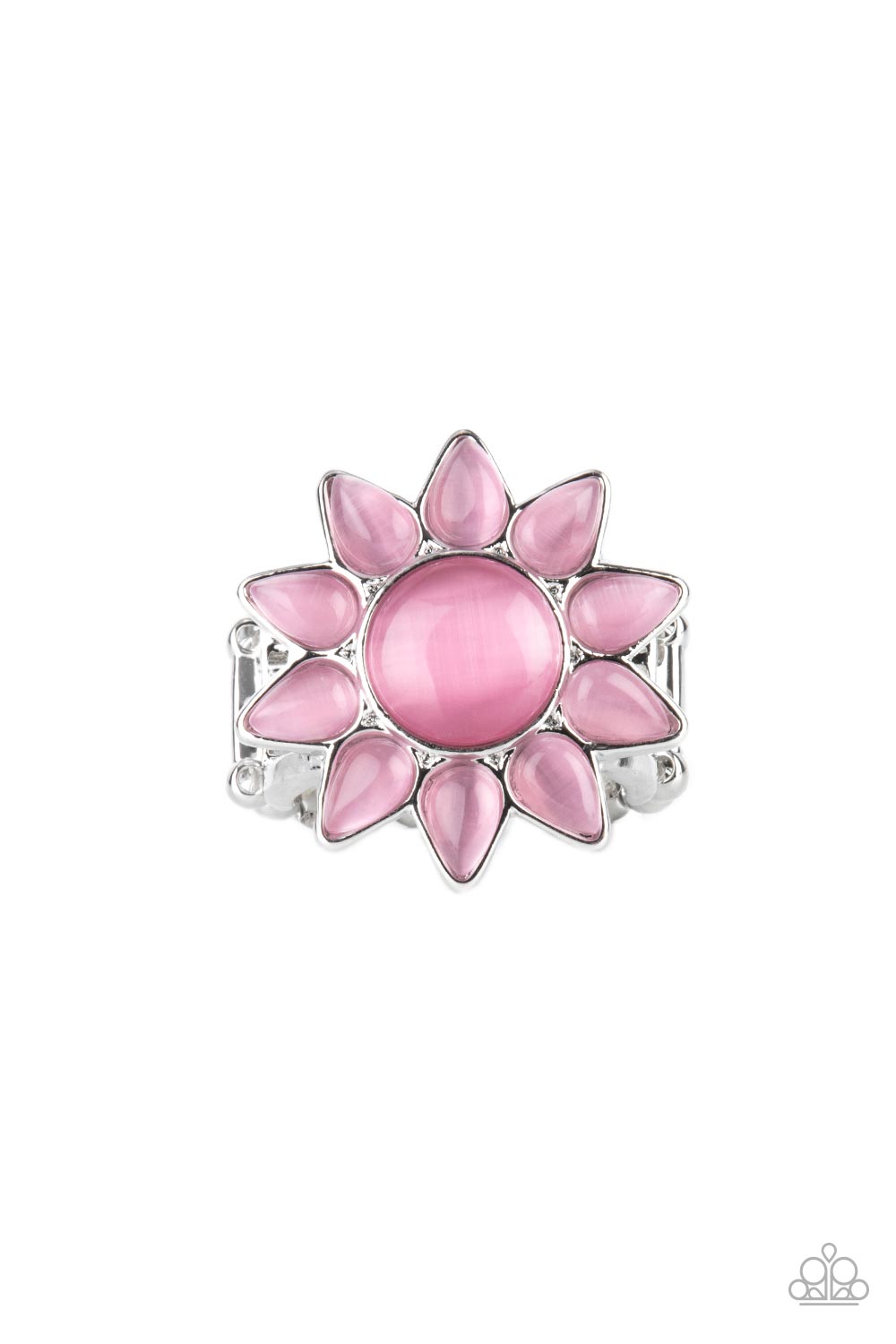 Blossoming Sunbeams - pink - Paparazzi ring