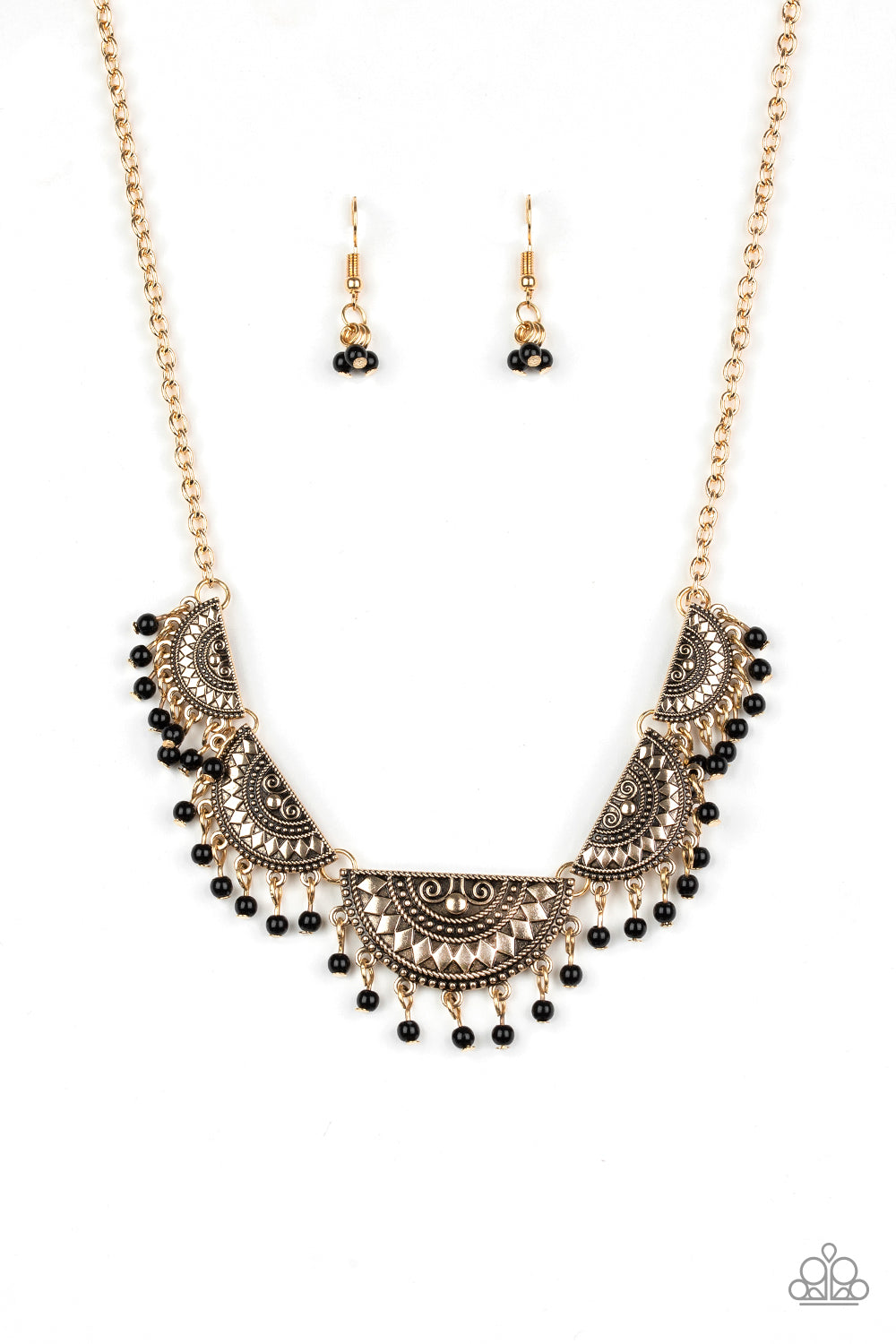 Boho Baby - gold - Paparazzi necklace