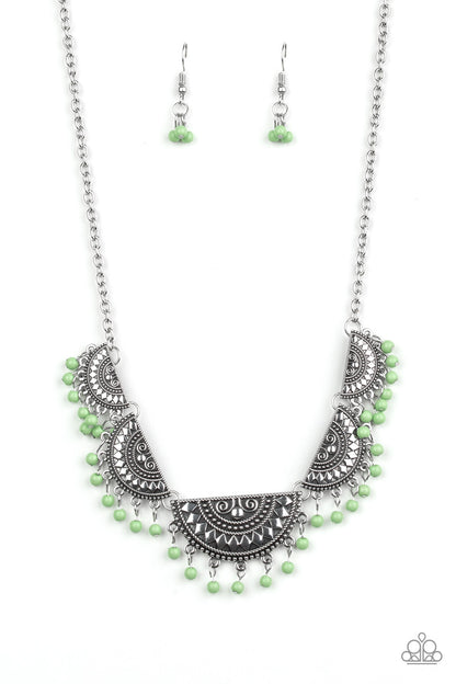 Boho Baby - green - Paparazzi necklace