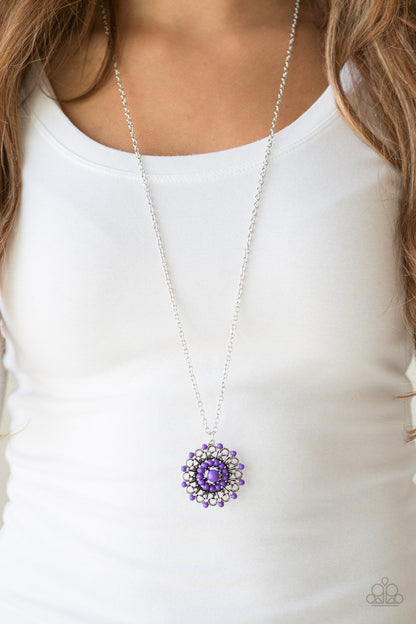 Boho Bonanza - purple - Paparazzi necklace