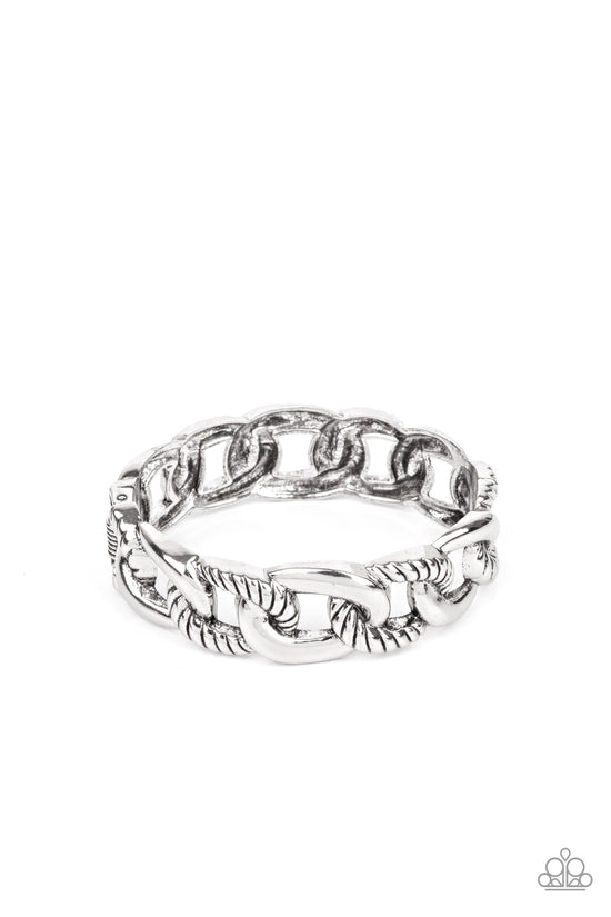Bold Move - silver - Paparazzi bracelet – JewelryBlingThing
