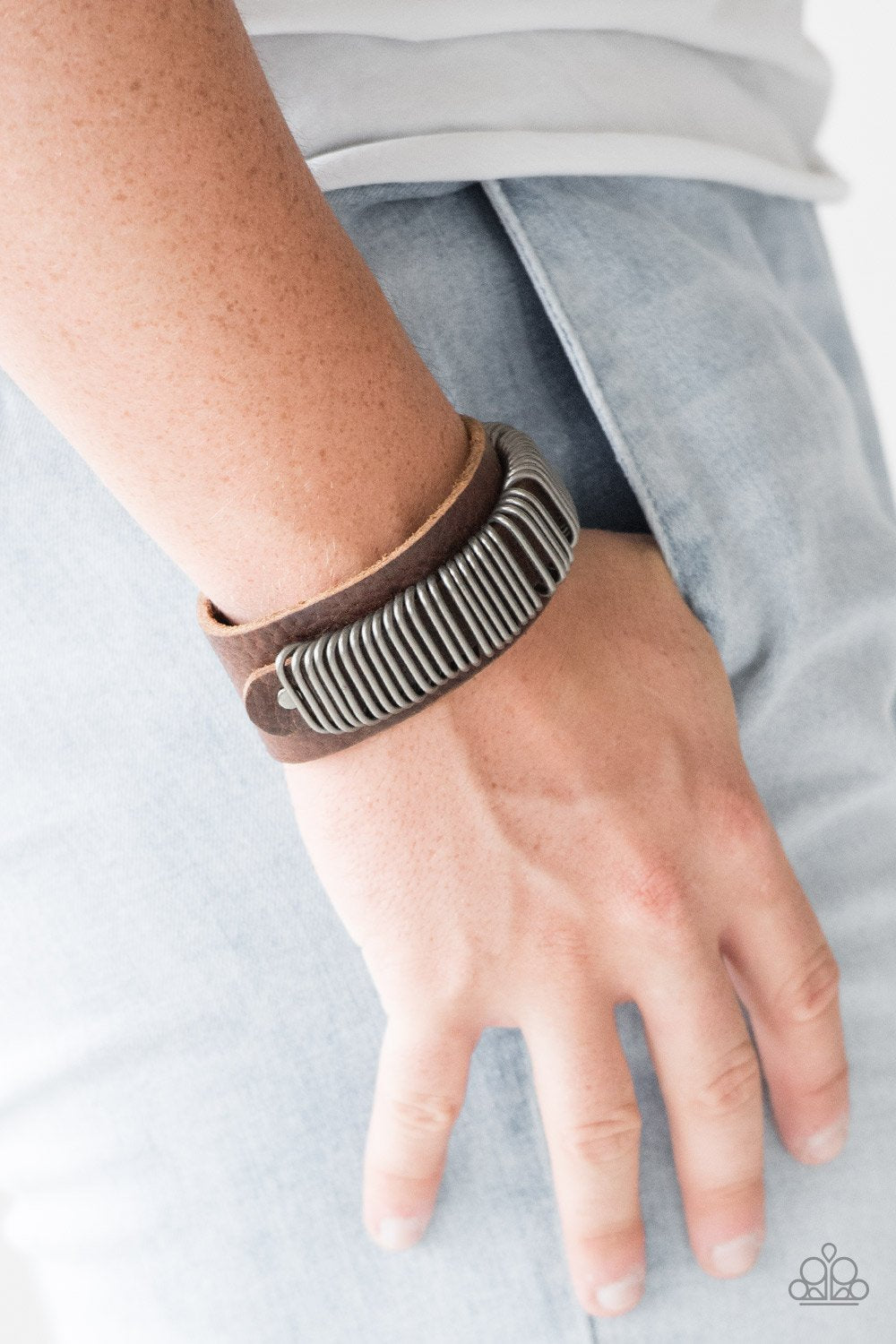 Boondock Bandit - brown - Paparazzi bracelet