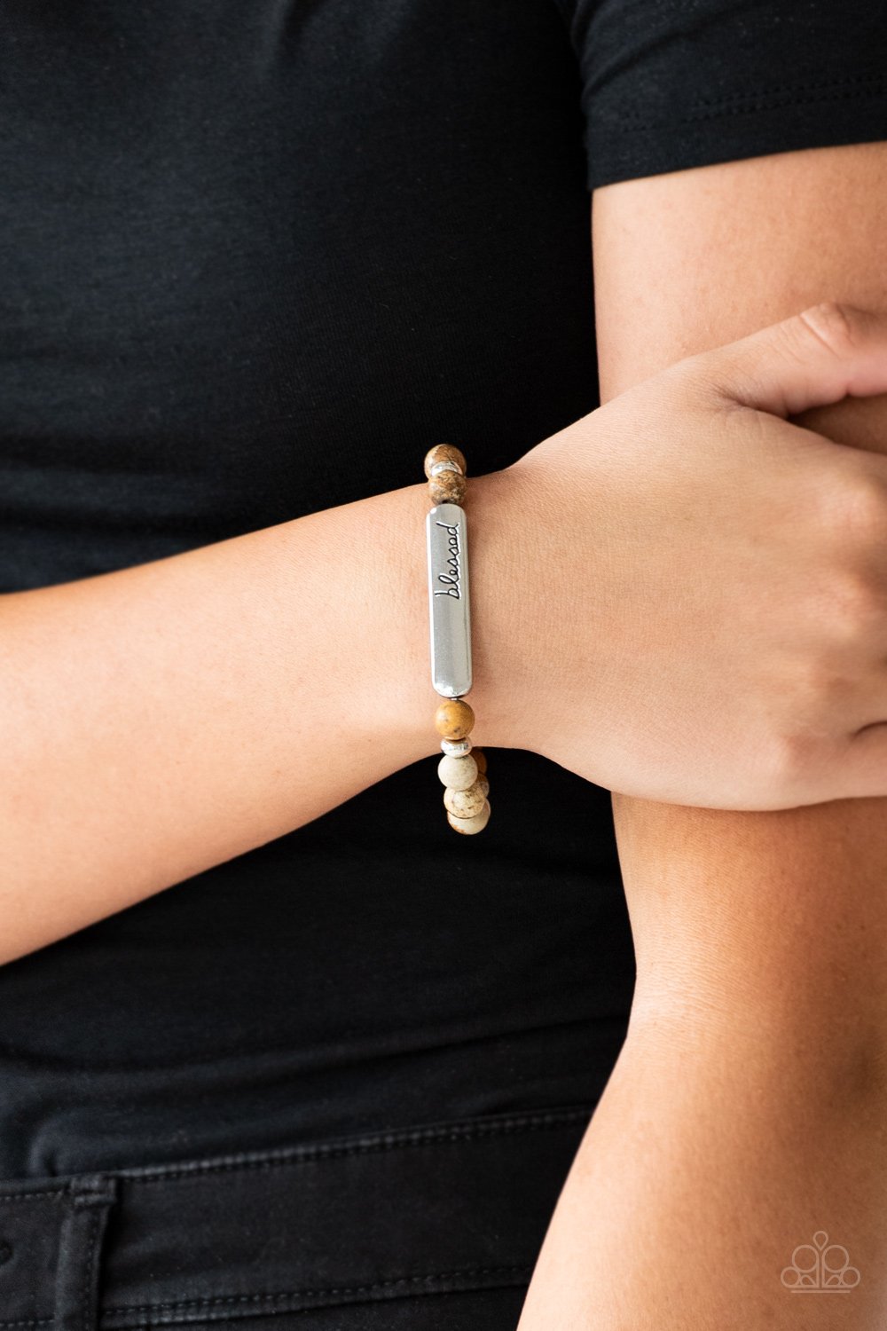 Born Blessed - brown - Paparazzi bracelet