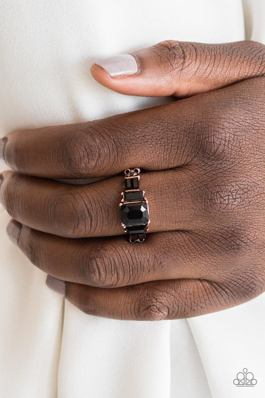 Born to Rule-copper-Paparazzi ring