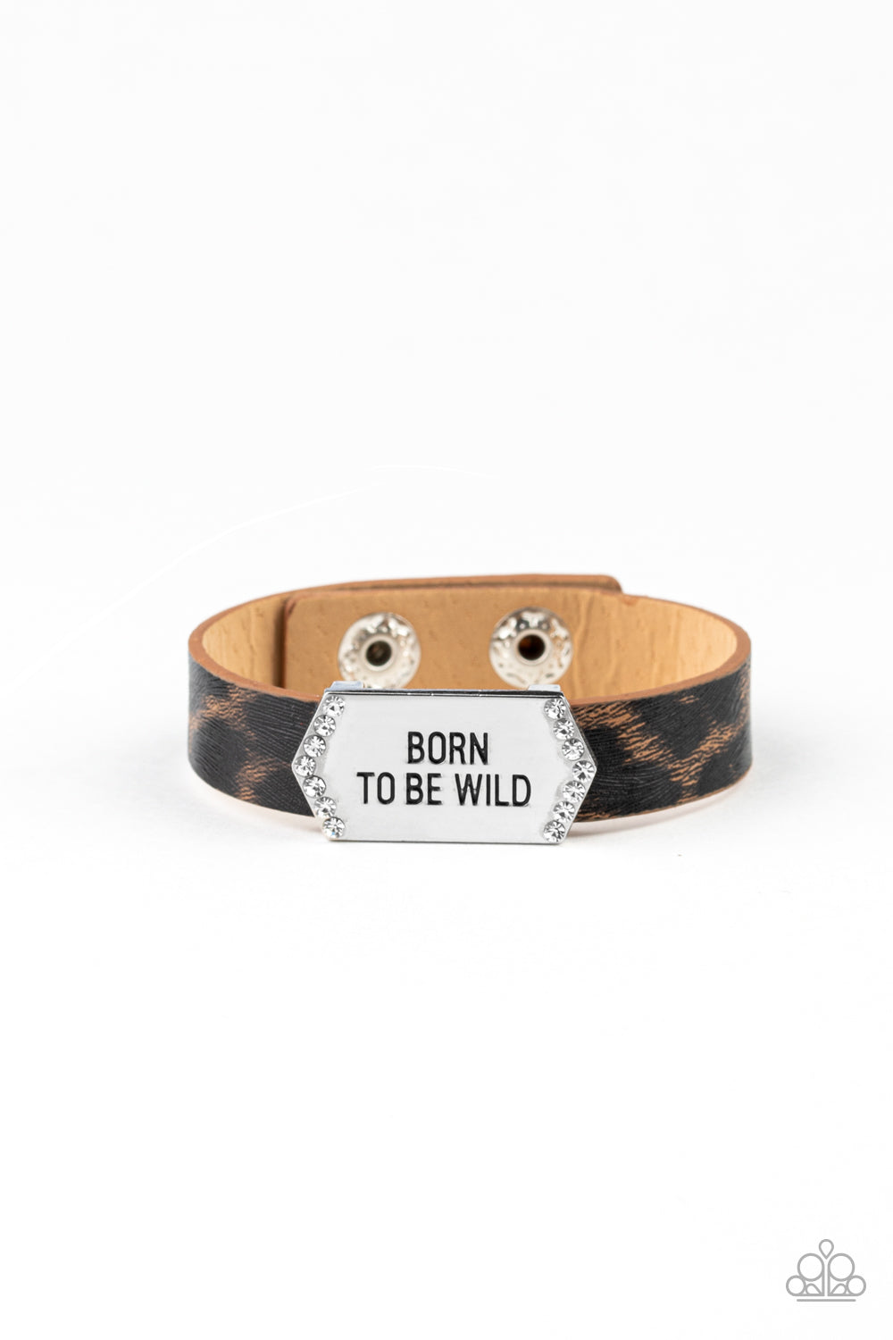 Born to be Wild - brown - Paparazzi bracelet