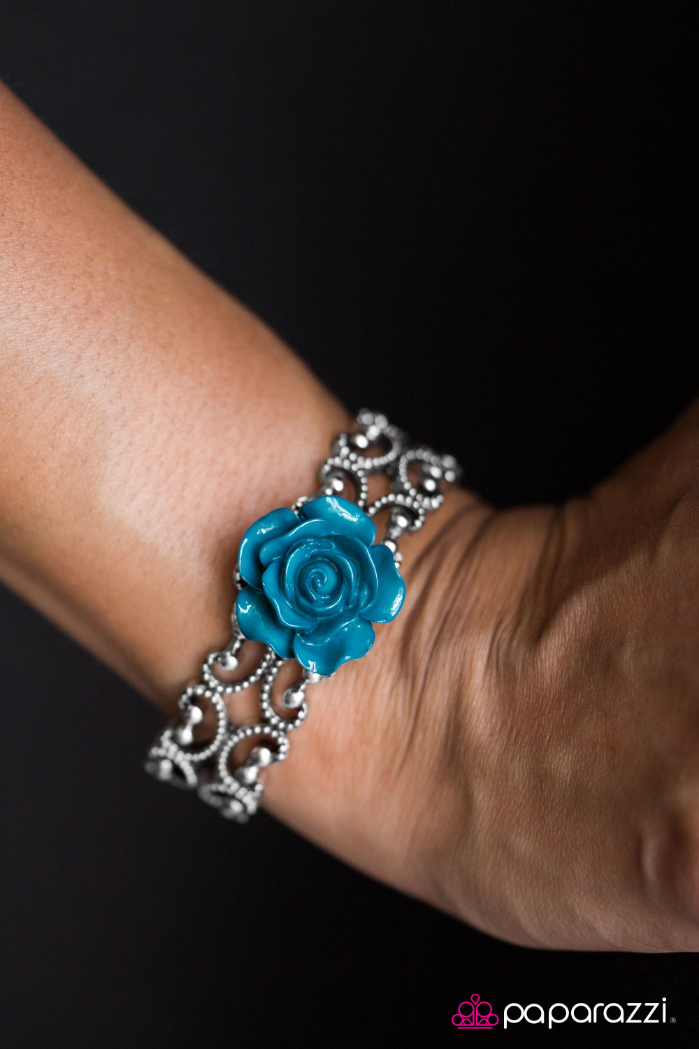 Botanical Bliss - blue - Paparazzi bracelet