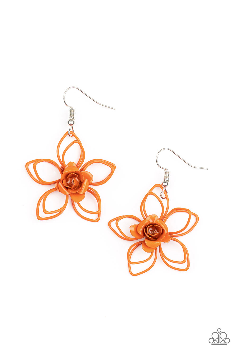 Botanical Bonanza - orange - Paparazzi earrings