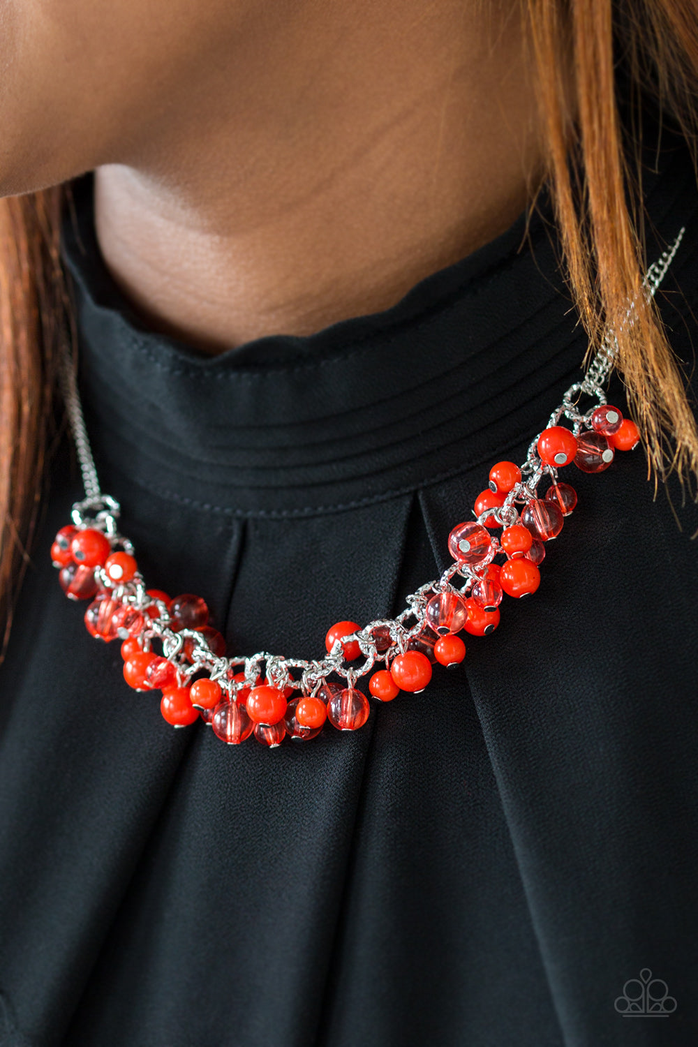 Boulevard Beauty - red - Paparazzi necklace