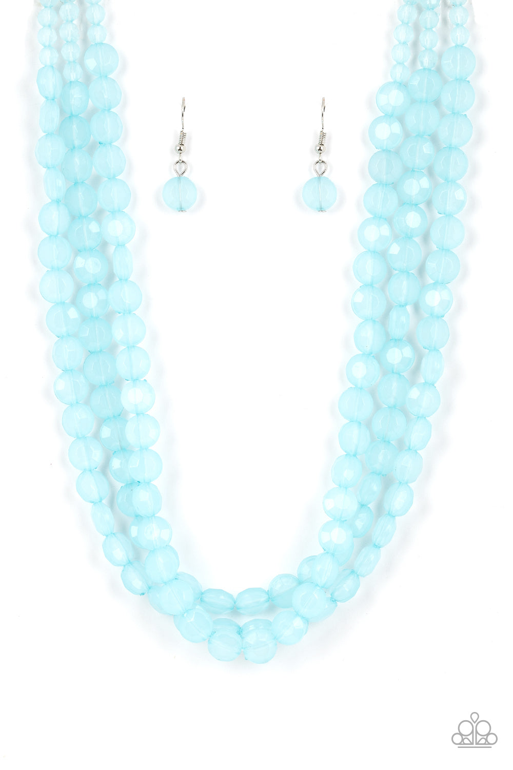 Boundless Bliss - blue - Paparazzi necklace